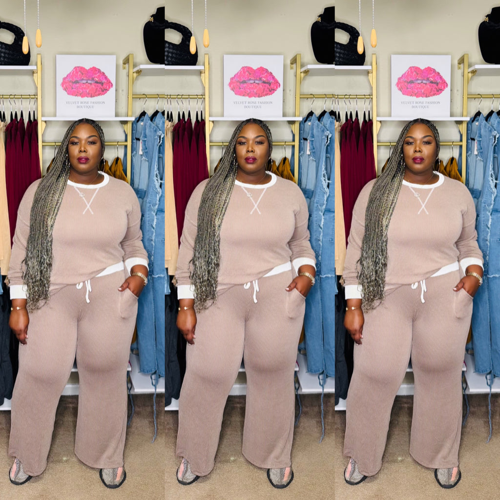 MONET RIBBED SET