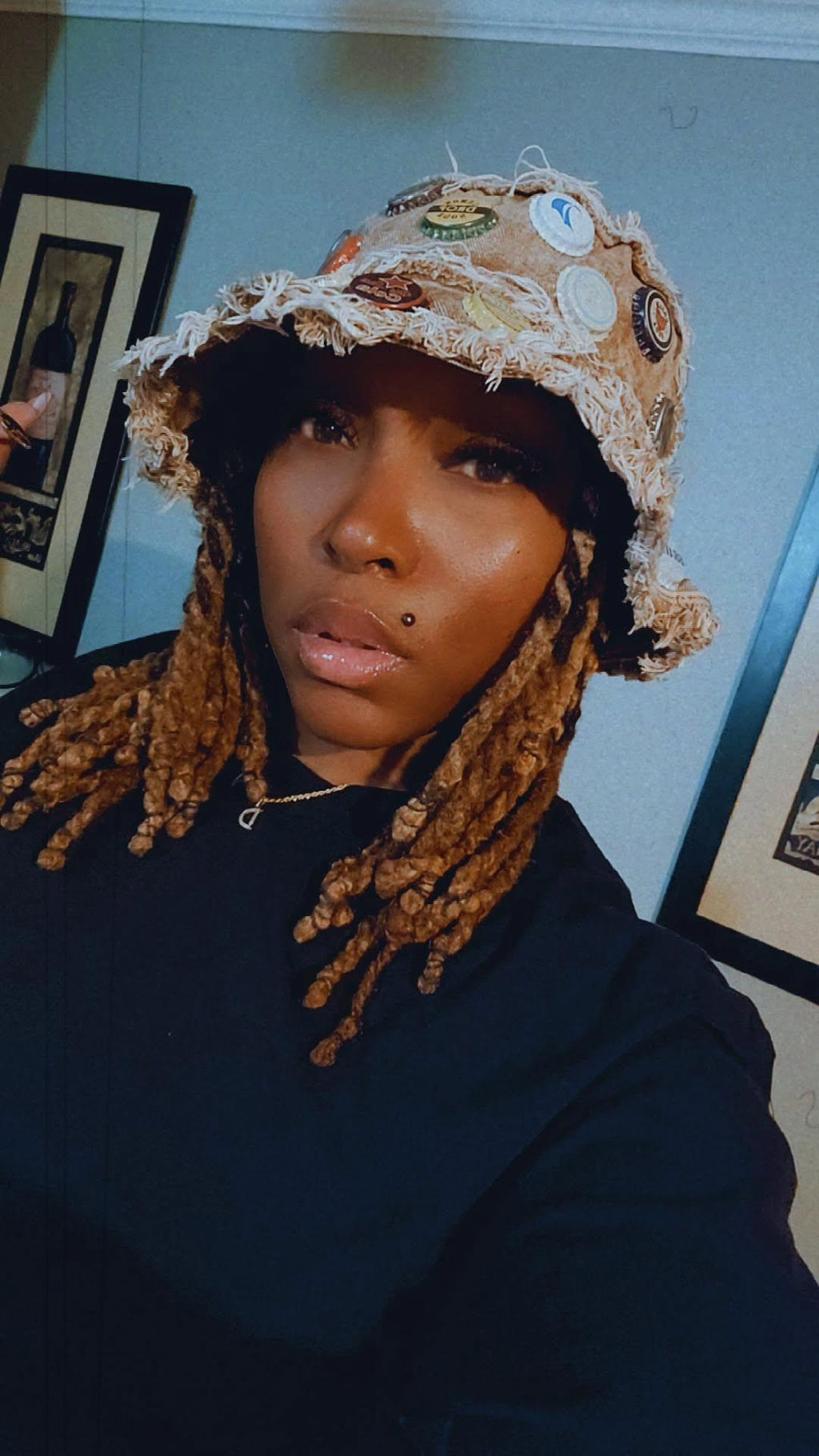 BOTTLE CAP BUCKET HAT