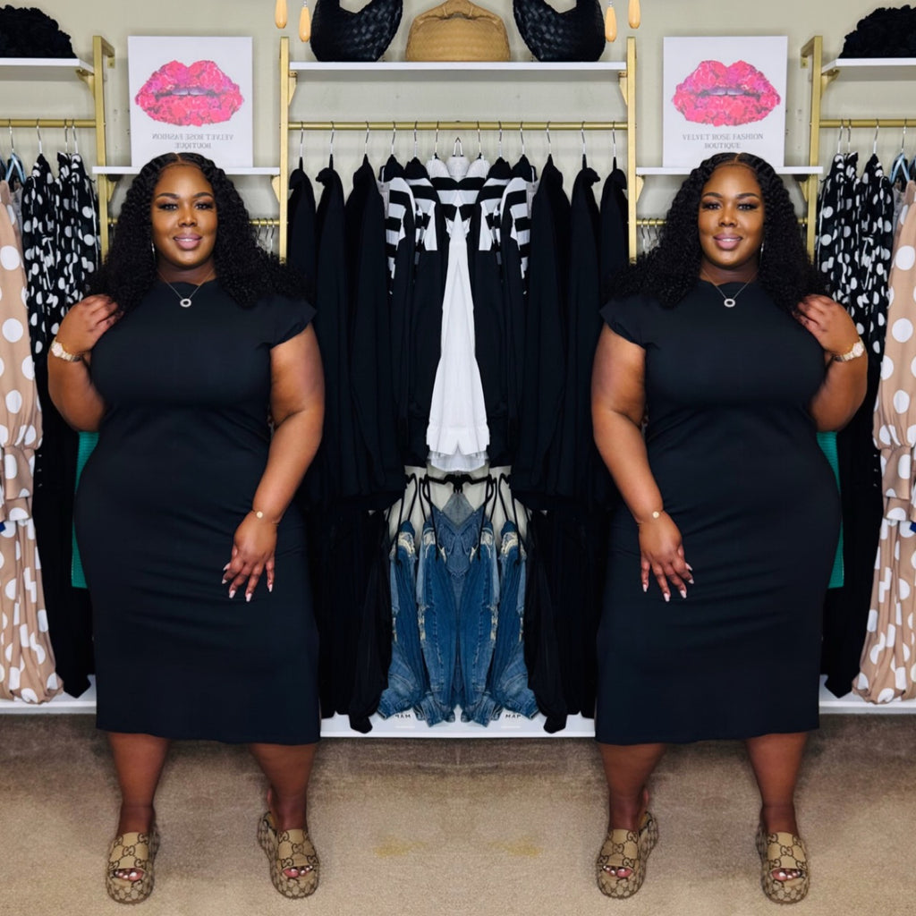 JALILL MIDI DRESS