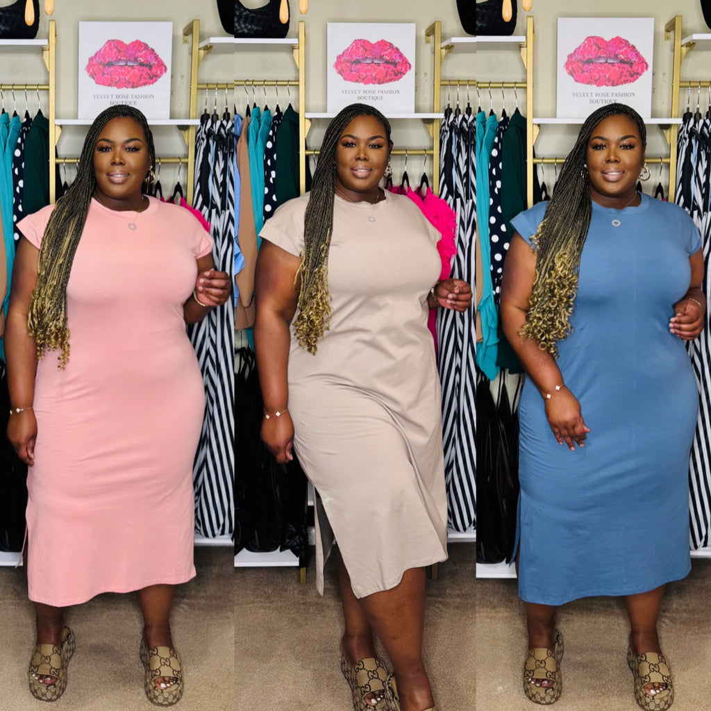 JALILL MIDI DRESS
