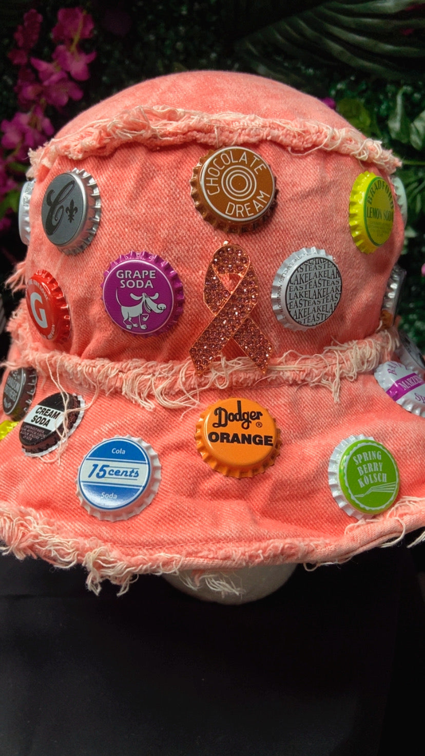 BOTTLE CAP BUCKET HAT