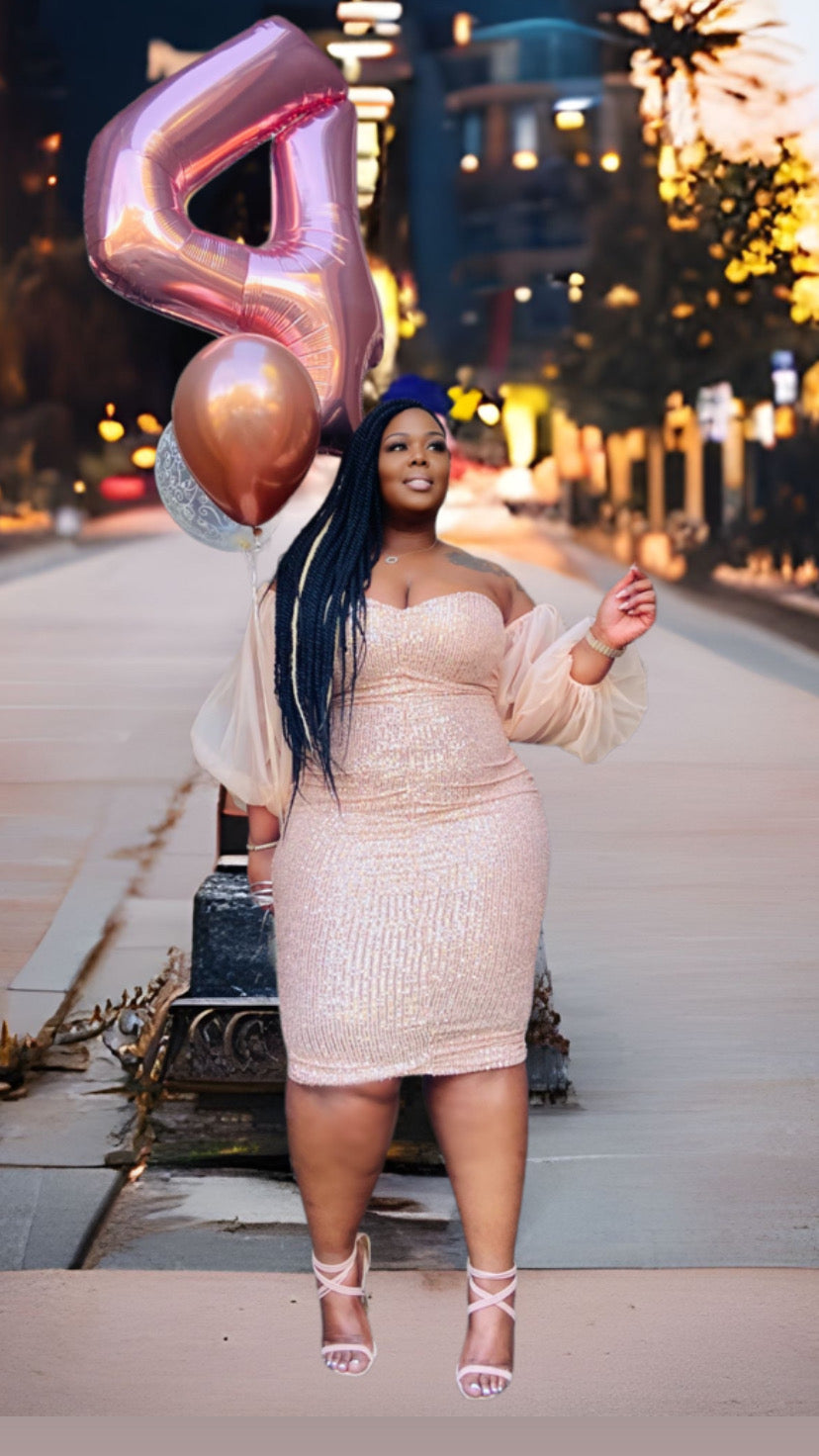 FOREVER GLOWING DRESS