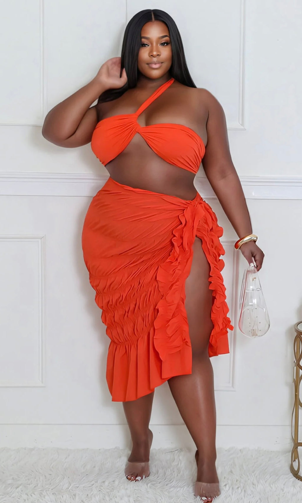 LONG STORY COVERUP SKIRT