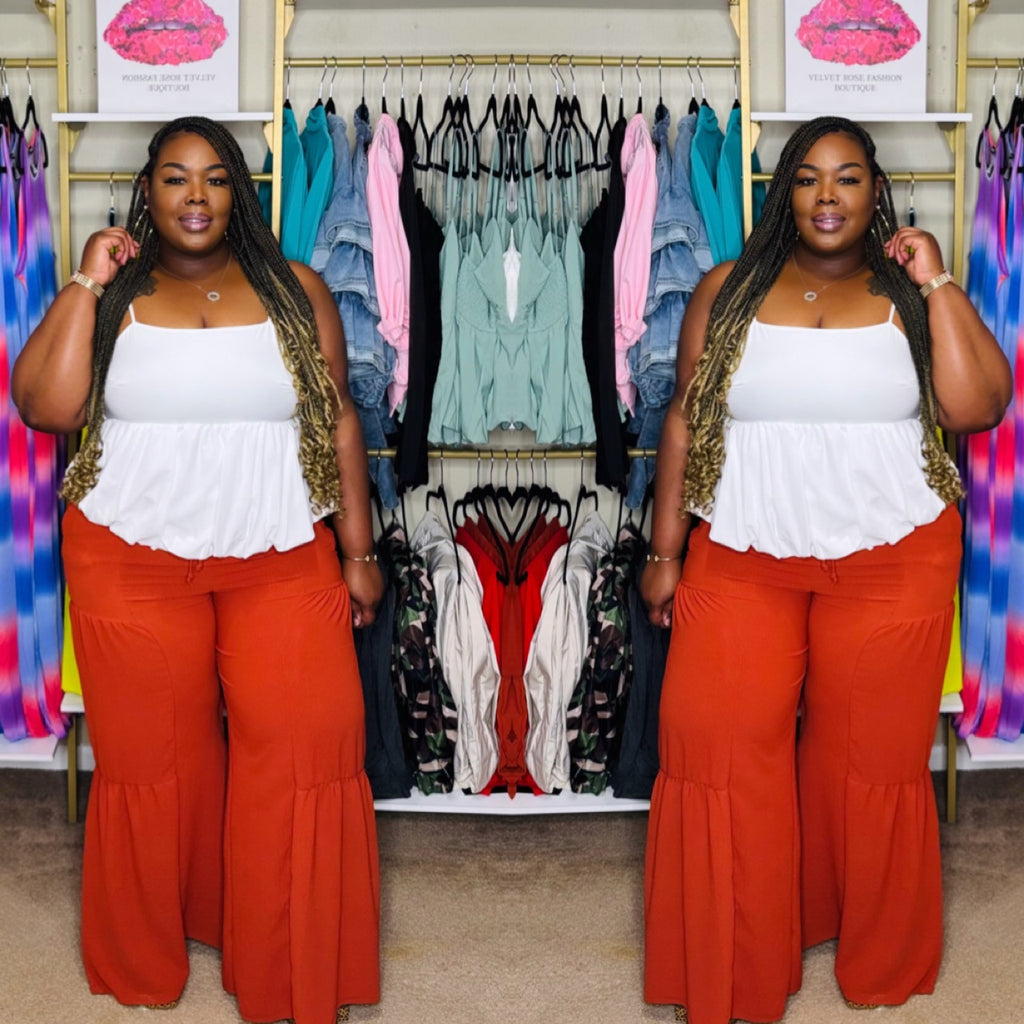 JUANITA PEPLUM TANK