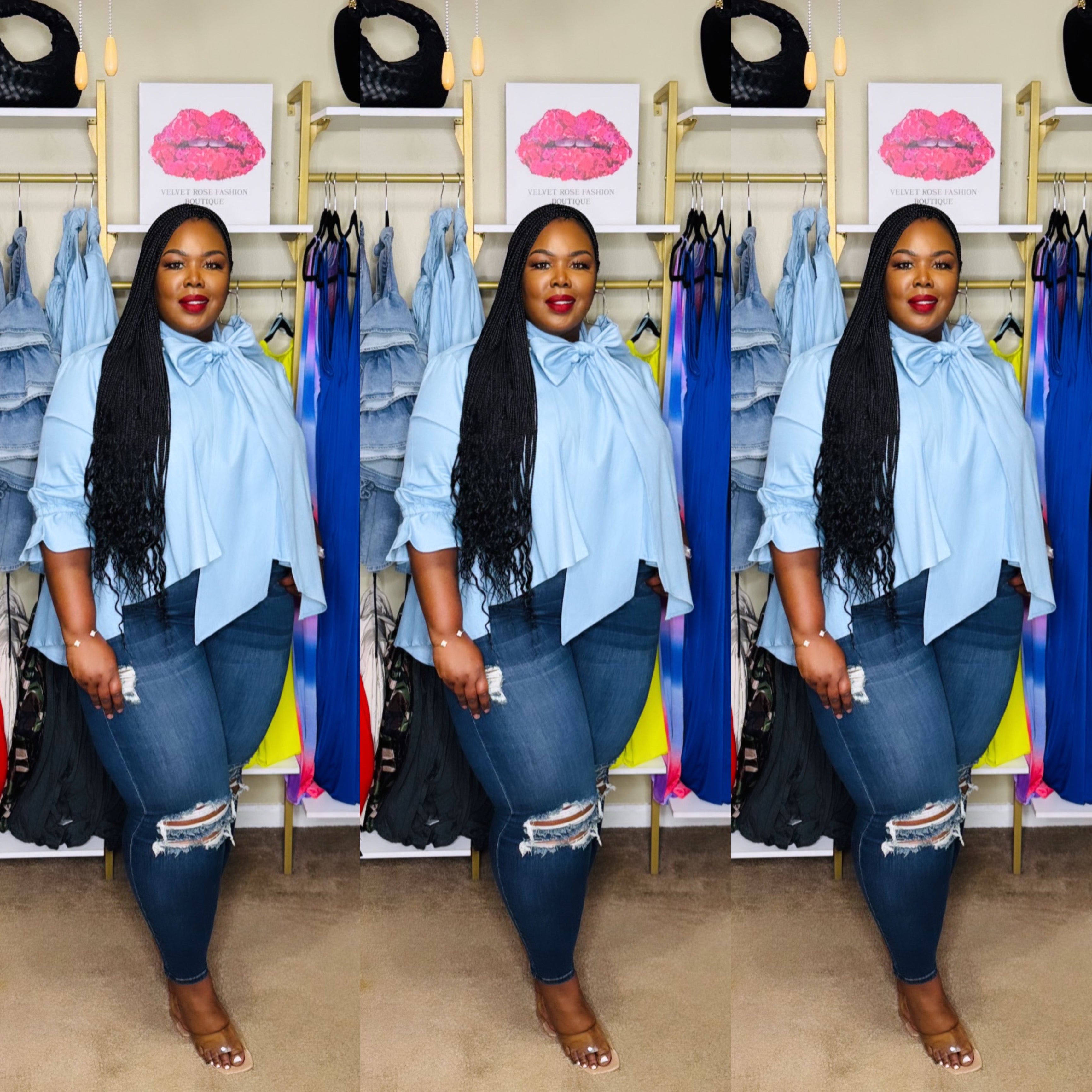 SUSIE BOW TOP